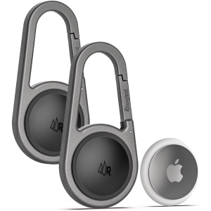 Rangland Airtag Carabiner Waterproof Case - 2 Pack