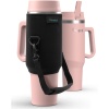Rangland 40 oz Tumbler with Handle and Carrier Bag - Rose Pink