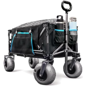 Rangland Beach Wagon with Cup Holders and Umbrella Holder