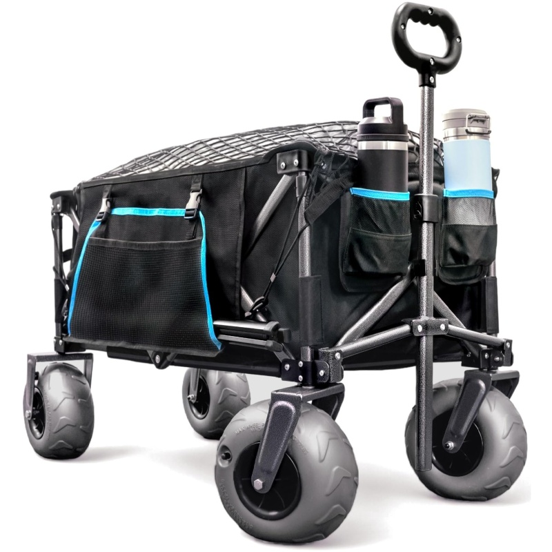Rangland Beach Wagon with Cup Holders and Umbrella Holder