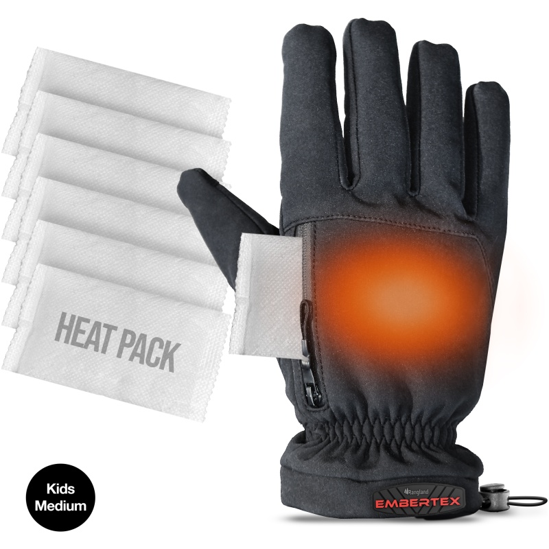 Heated Winter Gloves with Hand Warmers - Kids - Medium - Image 10
