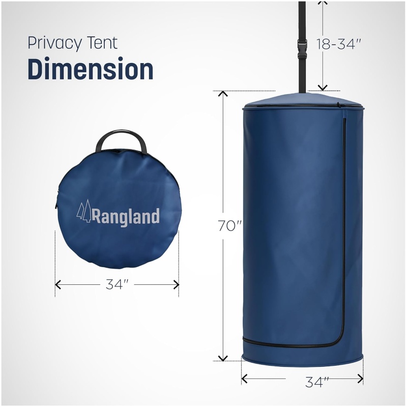 Rangland Privacy Tent in Blue - Image 2